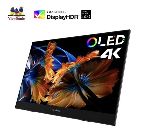Монитор Viewsonic OLED VX1622-4K , 3840x2160, 440 кд/м2, 1 мс, 16:9, 60 ...