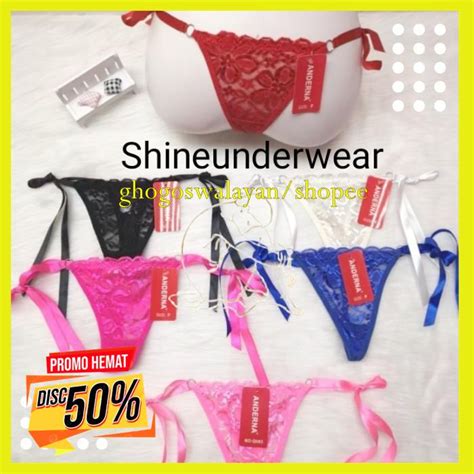 Jual SEXY G STRING CD WANITA SEXY TALI KARET SAMPING THONG GSTRING LINGERIE PRODUK BEST PRODUK