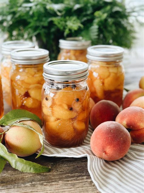 A Honey-spiced Peaches Canning Recipe - Azure Farm