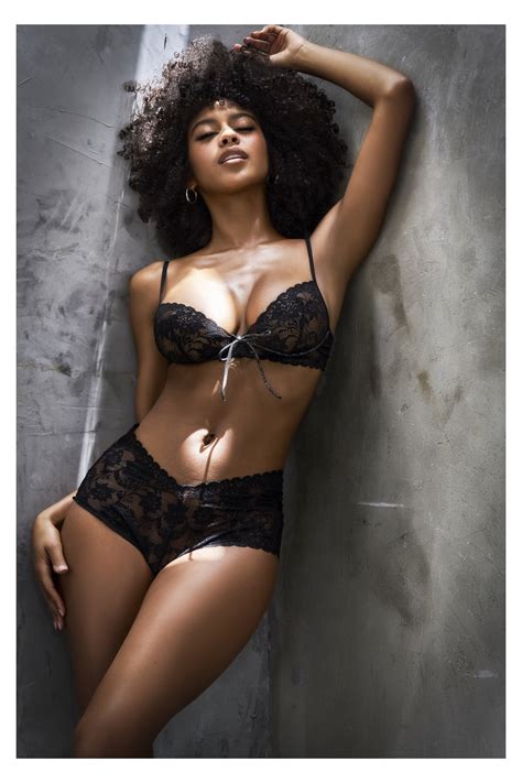 Ensemble Lingerie Dentelle Noire Mapal