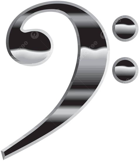 musical mark white shape design vector white shape design png