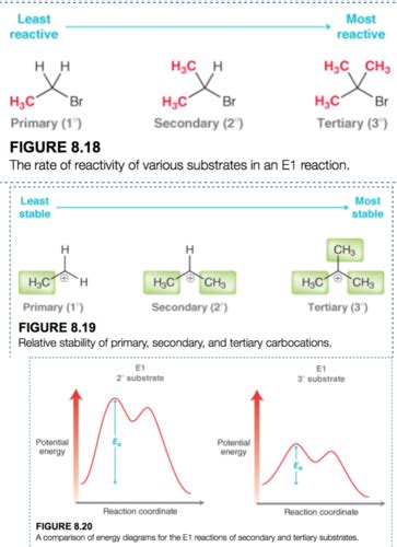 Organic The E Mechanism Flashcards Quizlet