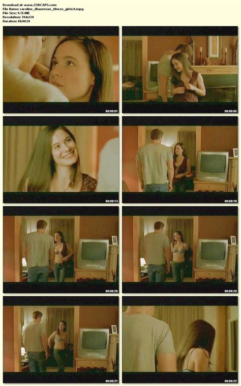 Naked Caroline Dhavernas In These Girls