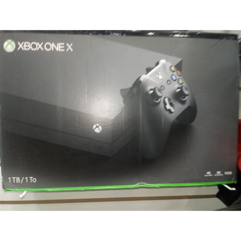 Caixa Vazia Xbox One X Microsoft Shopee Brasil