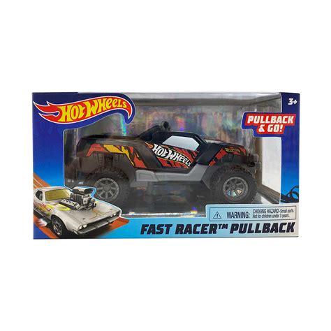 Hot Wheels Pull Back Racer Car