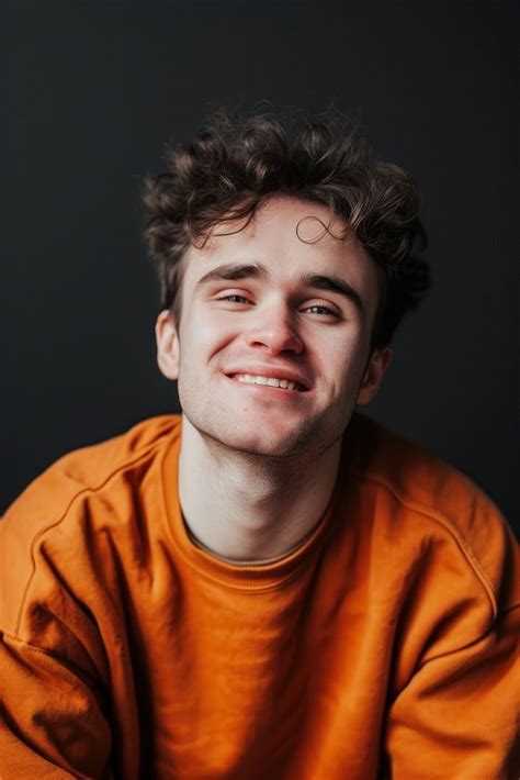 autistic person portrait smiling adult premium photo rawpixel