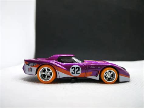 2024 HOT WHEELS PROTO FACTORY TEST RUN RIVET Plum 76 Greenwood Corvette RR N261 EUR 9 46