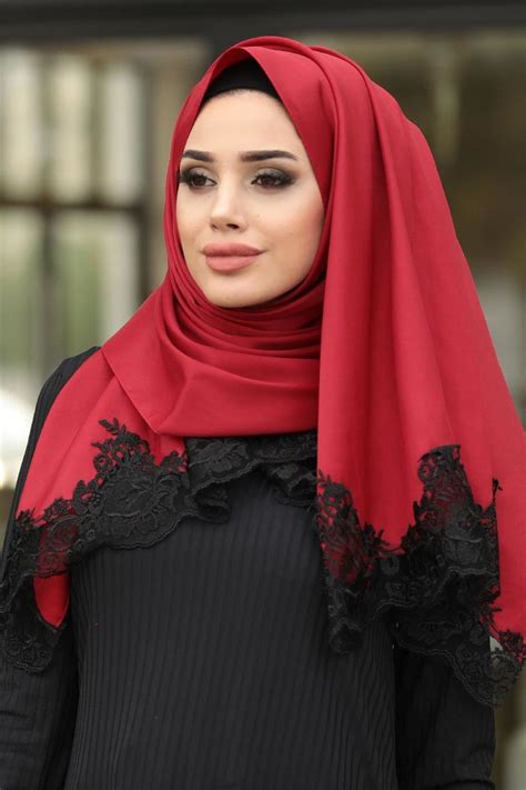 Dhaka Collection Republic Red Um Anas Islamic Clothing Hijabs