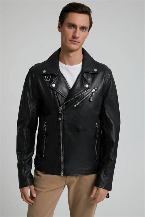 Косуха из натуральной кожи Urban Fashion For Men 682324003 цены в ...