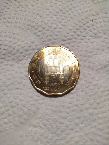 Moneda De 20 Pesos De Los 500 Años De Tenochtitlán en venta en Zapopan