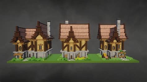 Medieval Houses Bundle Minecraft Map