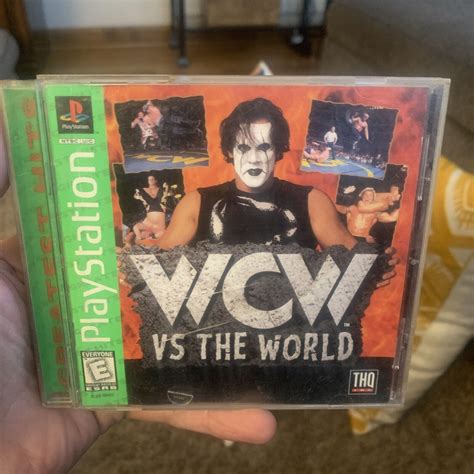 Wcw Vs The World Complete Sony Playstation Ps1 Greatest Hits Vg