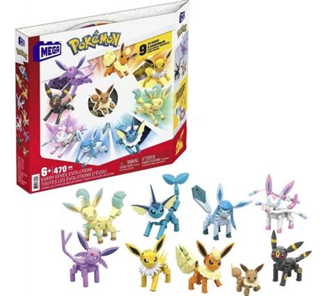 Mega Construx Pokemon Ewolucja Eevee Klocki Gfv Allegro Pl