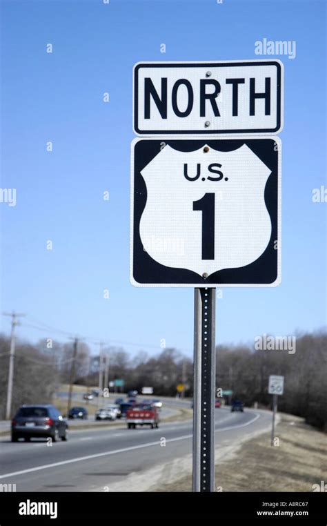 U S Highway 1 Route Sign Stock Photo Alamy