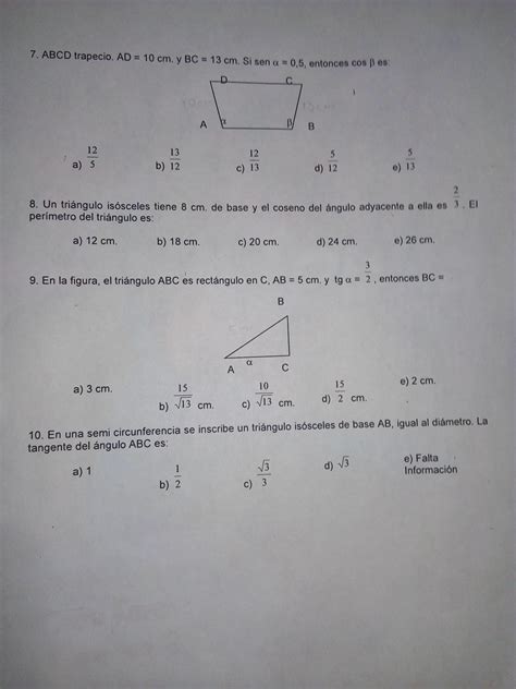 Hola buenas noches Alguien me podría ayudar con estos problemas Se