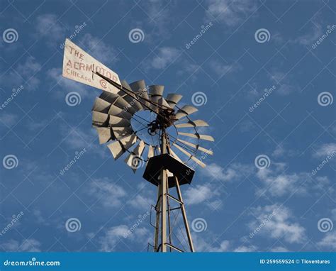 aermotor windmill  palo duro canyon editorial image cartoondealer