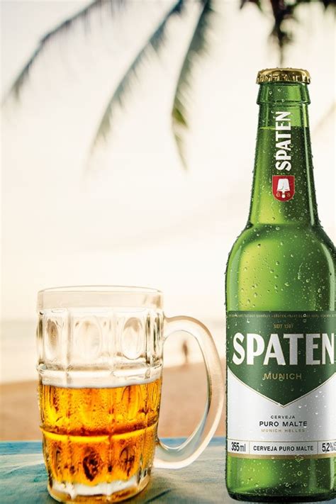 Cerveja Spaten Puro Malte Long Neck Ml