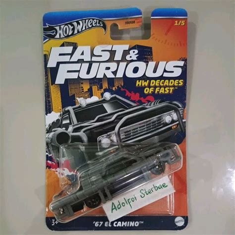 Jual Hotwheels Hot Wheels El Camino Elcamino Edisi Fast Furious Hw Decades Of Fast F F