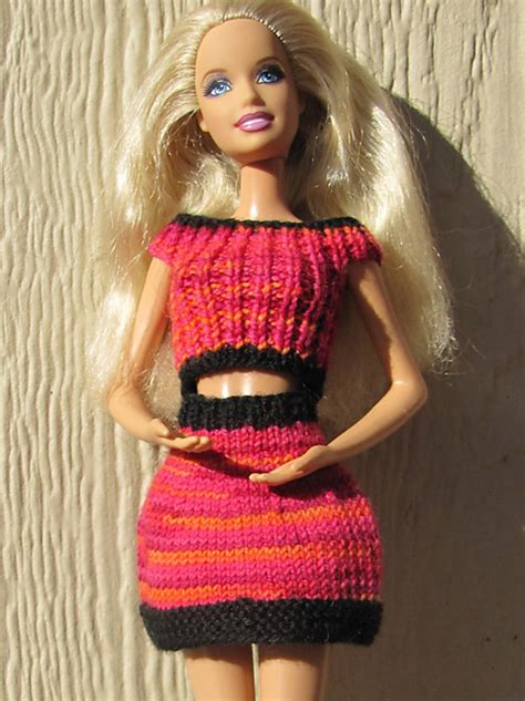 Ravelry Top And Short Skirt Pattern By Stickatillbarbie Se