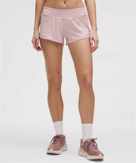 Lululemon Hotty Hot Low Rise Lined Short In Pink ModeSens