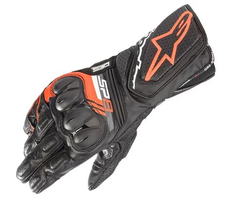 Rukavice Na Moto Alpinestars Sp V Black Red Fluo Bikers Crown