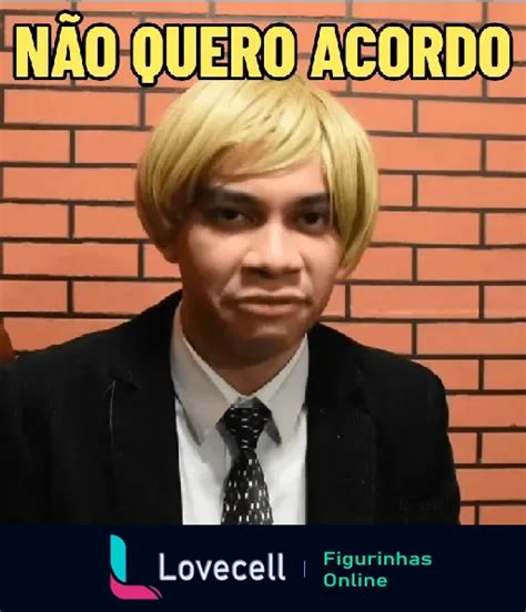 Figurinha N O Quero Acordo Memes Advogado Paloma Para Whatsapp