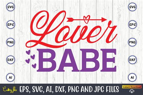 Lover Babe Svg Graphic By ArtUnique24 Creative Fabrica