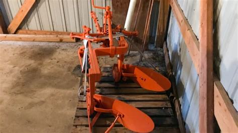 Allis Chalmers Two Bottom Plow At Gone Farmin Fall Premier 2020 As F36