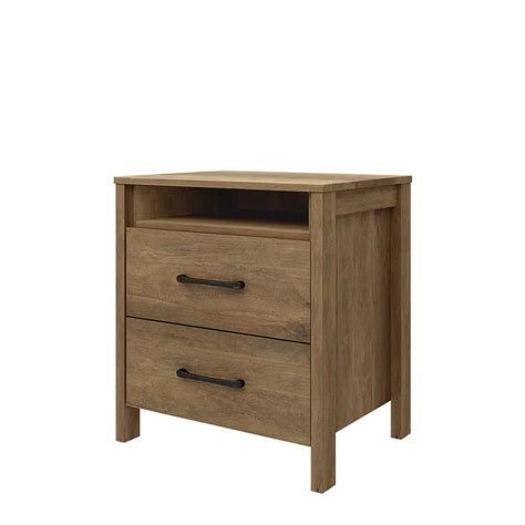 Flemings Vertical Channel Tufted Curated On LTK 2 Drawer Nightstand