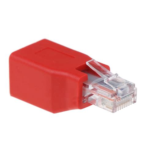 1pc Crossover Cable Adapter Convertor RJ45 Male To... – Grandado