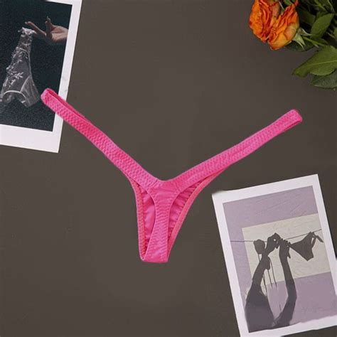 Frauen Tangas Sexy Tanga G String Unterwäsche Höschen Slips Mini Bikini B eBay de