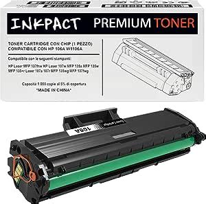 Inkpact Cartucce Toner Con Chip Compatibile Con Hp A W A Per Hp