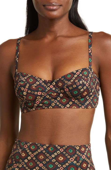 Ulla Johnson Zahara Underwire Bikini Top ShopStyle Two Piece Swimsuits