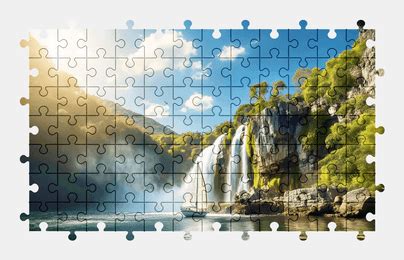 Waterfall Jigsaw Puzzles Online