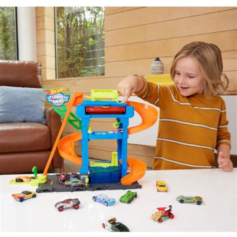 Hot Wheels City Autoumyv Re So Zmenou Farby Aut Kom Mattel Objedna N Kup Lacn Ceny