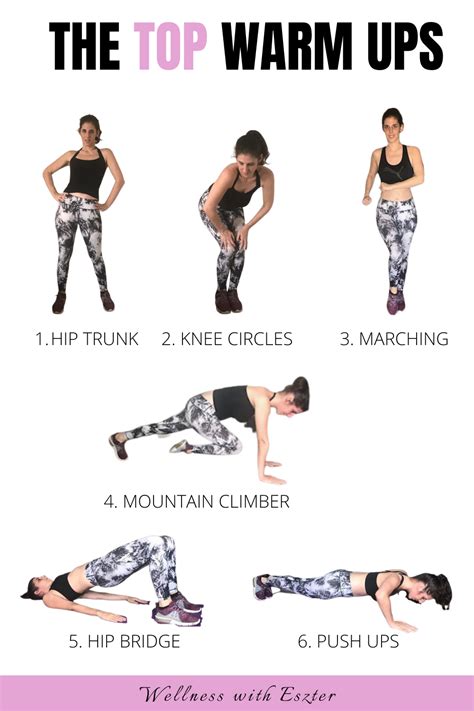 17 Great Warm Up Exercises Before The Conditioning Phase Wellness