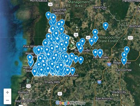 Hernando County Sinkhole Map Foundation Techs