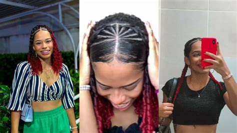 Penteado El Stico Da Allana Pt Youtube