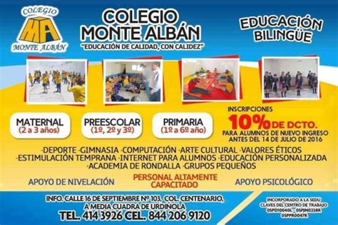 Colegio Monte Alban De Saltillo Opiniones Y Precios 2024 Micole