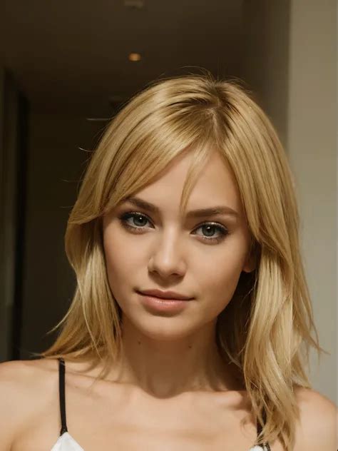 Blonde Woman SeaArt AI