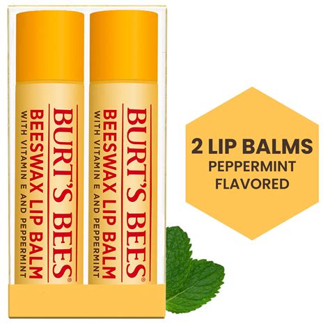 Burt S Bees Natural Origin Moisturizing Lip Balm With Beeswax