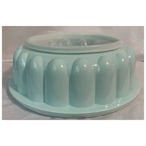 Tupperware Jello Mold Jel Ring Jell O In Ice Blue Ruby Lane