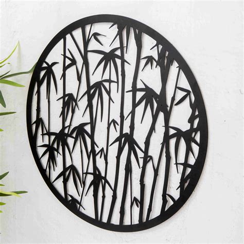 Black Bamboo Wall Art - Annibells