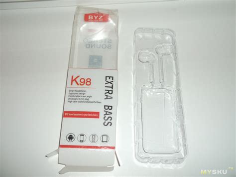 Дешевые наушники BYZ-K98.