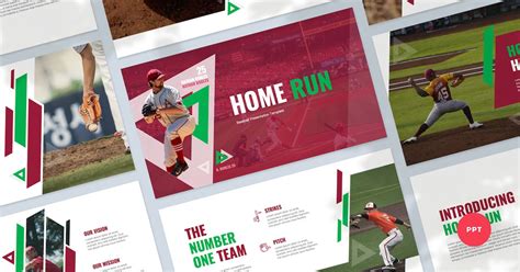 Baseball PowerPoint Presentation Template, Presentation Templates ...