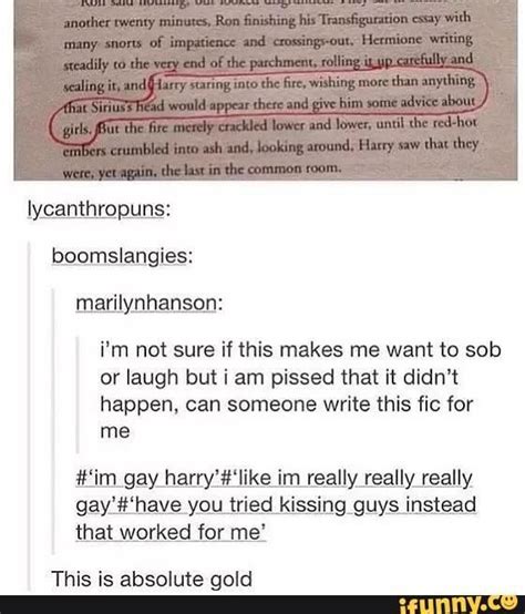 Some Wolfstar Memes Part Gay Harry Potter Harry Potter