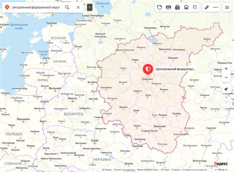 Карта цфо - MapSee.ru