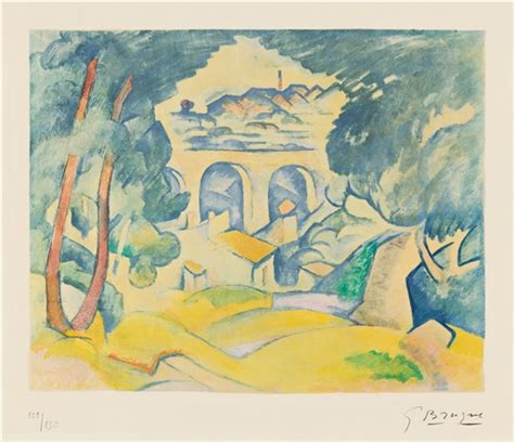 Le Viaduc De Lestaque By Georges Braque On Artnet