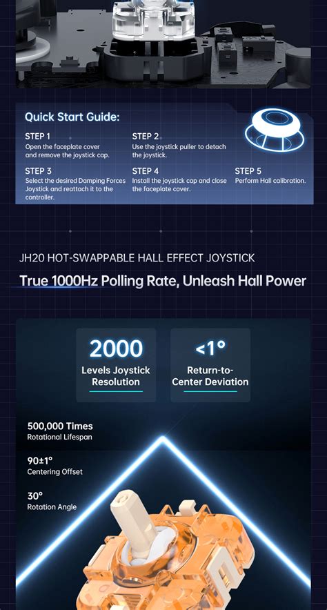 Machenike G6Pro Hot Swappable Hall Effect Joystick Gaming Controller Wired 2 4G Wireless