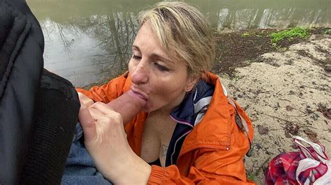 Busty Blonde Wife Sucks Then Fucks Her Husband Outdoors Xhamster